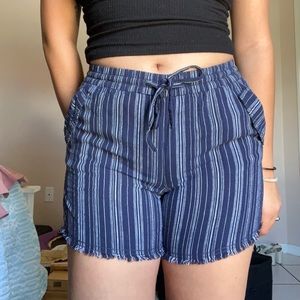 Blue comfy shorts